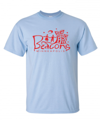 Beacons Minneapolis Back Y Logo - Short Sleeve Tee