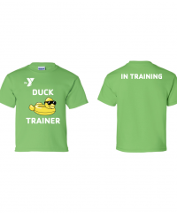 YOUTH Duck Trainer In Training - Gildan 2000B Lime