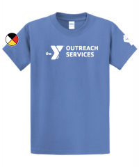 Y Outreach Services  BLM Native Wheel - PC61 Carolina Blue