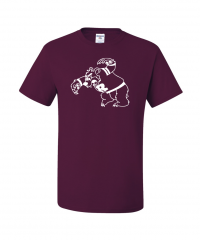 Beacons Teddy Jerseys with Numbers - JERZEES 29MR Maroon