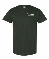The Marsh Lifeguard T-Shirt - Gildan 5000 Dark Green