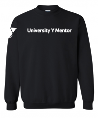 University Y Mentor Inclusion Crewneck - 18000 Black