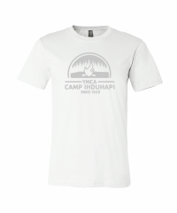 Ihduhapi Camp Team Tie Dye - Bella + Canvas 3001 White 