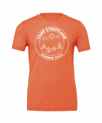Streefland Circle Volunteer 2023 - Bella/Canvas 3001 Orange
