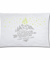 Spring Lake Outdoor Adventure Glow-in-the-Dark Pillow
