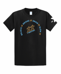Unisex Y Mentors Tee 2 Color Version - PC61 Black