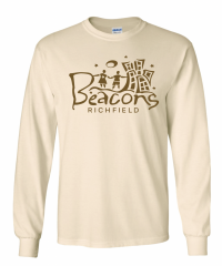 Beacons Richfield Back Y Logo Long Sleeve - Gildan 2400