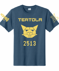 Beacons Tertola 2513 Robotics 2024 - Short Sleeve Tee Colonial Blue
