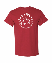 Y Kids Tri 2024 Volunteer - Gildan 8000 Scarlet Red