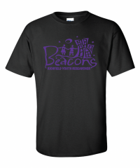 Beacons Youth Reasearcher - Black Short Sleeve Tee