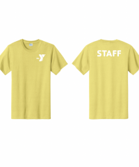 Flag Football Staff Tee - PC61 Yellow