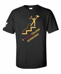 Y Rising College Achievers Tee - Gildan 2000 Black