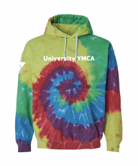 University YMCA Tie Dye Hoodie - PC146 