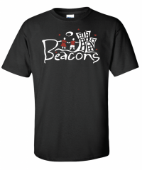 Beacons 2 Color Logo - Black T-Shirt